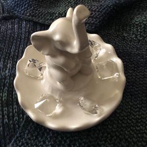 Elephant jewelry holder